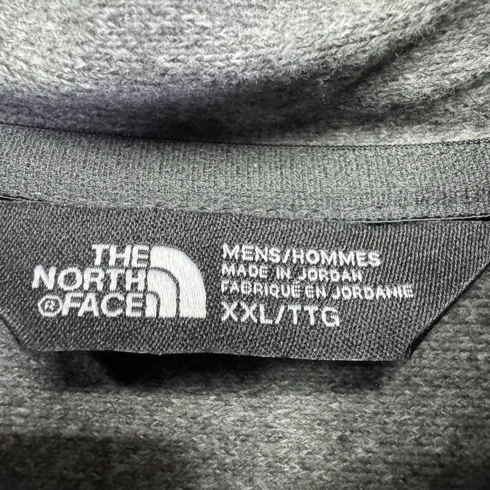 NEW North Face Tech Performance 1/4 Zip Fleece Pullover Asphalt Grey XXL 2XL